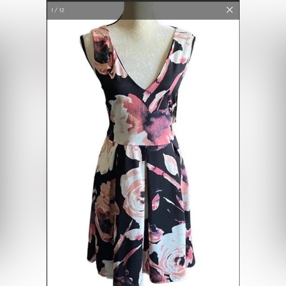 Floral Curtsy Dress